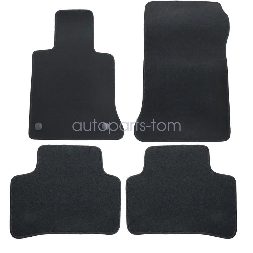 2010-2015 For Mercedes-Benz GLK 250 300 350 Replacement Velour Floor Mats Carpet - Image 4 of 4
