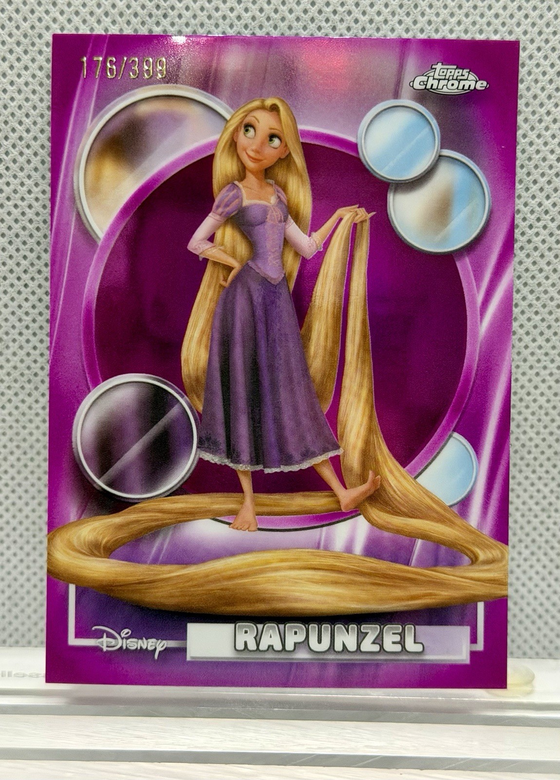 2026 Topps Chrome Disney | Princess Rapunzel #188 Purple /399