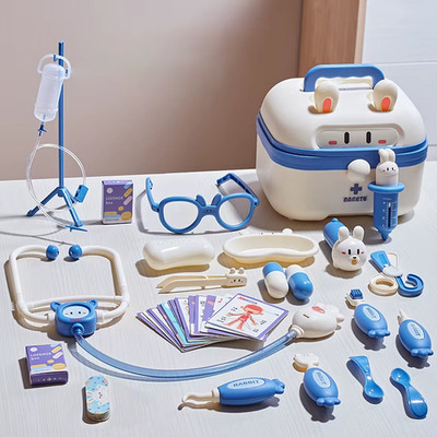 Kids Doctor Play Set   Medical Kit Toys with Stethoscope, Syringe, Dentist Tools