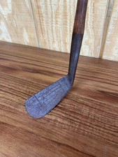 Monarch Hickory Shaft RH 35  Vintage Golf Club MID-IRON Heavy Wear
