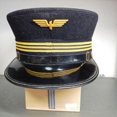 Swiss Federal Railways SBB CFF FFS Conductor Hat Vintage Station Staff Uniform