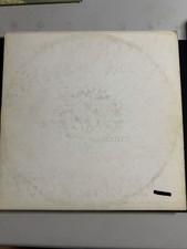 The Beatles White Album EX 2 x White Vinyl LP 1978 Capitol Record SEBX-11841