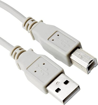 USB 2.0 Kabel für Drucker Typ A/B 3m HP Epson Brother Scanner Festplatte Fax