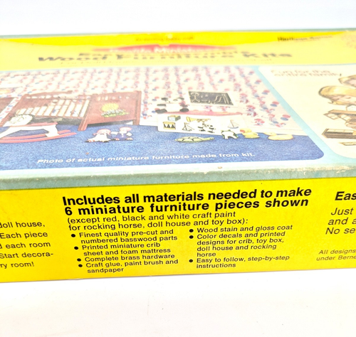 Realife Miniatures Wood Furniture Kit Lot Bedroom, Living Room, Nursery, Kitchen - Picture 3 of 13