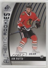 2017-18 SP Game Used Authentic Rookies 5/44 Jan Rutta #93 2u9