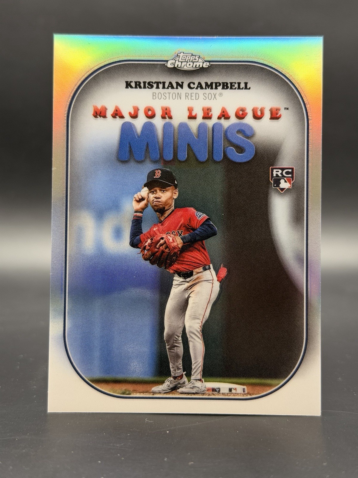 2025 Topps Chrome Update KRISTIAN CAMPBELL Major League Minis RC Case Hit SSP 💥
