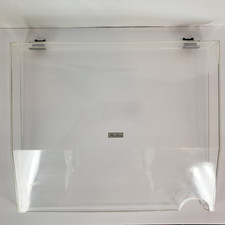 Phase Linear 8000 Series Two Turntable Dust Cover w/Hinges Original OEM Vintage