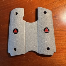 Colt 1911 Delta Elite Factory Oem Grips By Radical Concepts New Vintage Gray