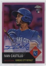2022 Chrome Platinum Anniversary Pink Refractor 11/15 Ivan Castillo Auto 7m3