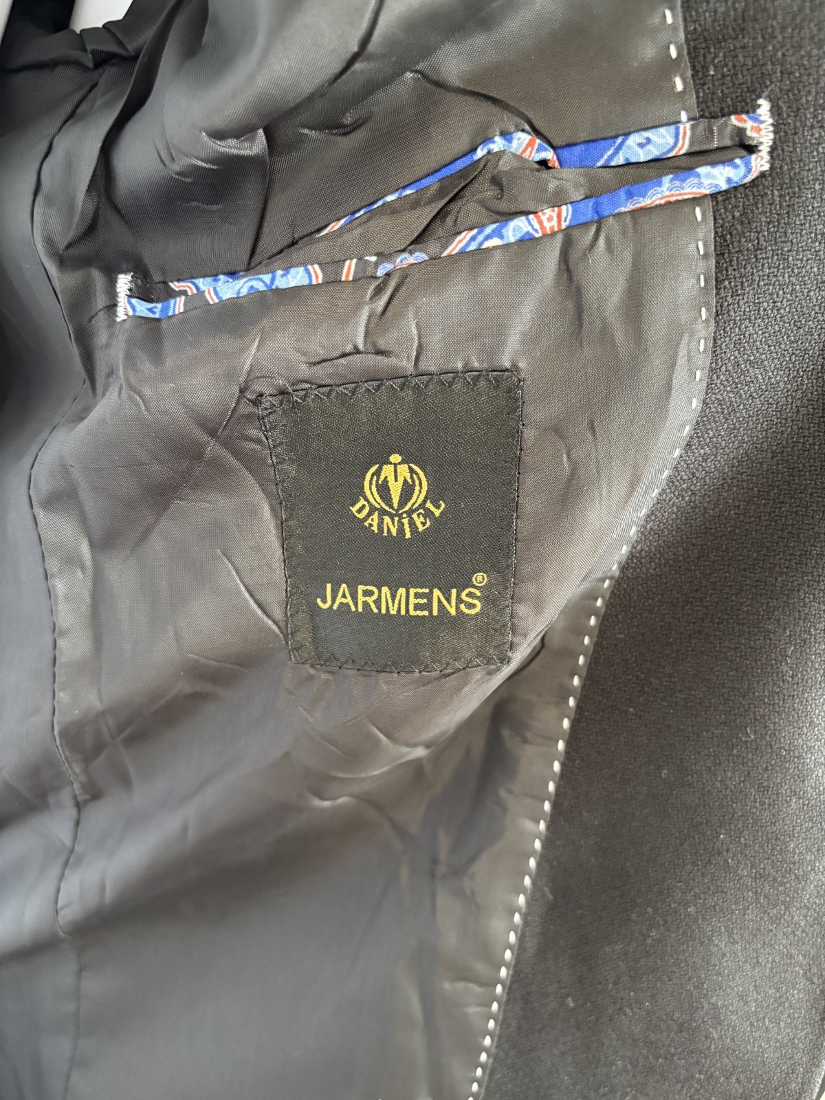 Daniel Jarmens Runway Collection Black Blazer Size 44US