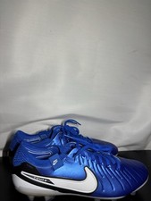 Nike Legend 10 Elite FG Soccer Cleats Blue White DV4328-400 Men's Size 8.5 New