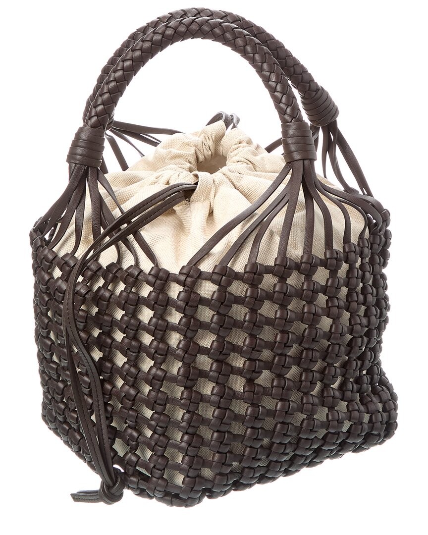 Bottega Veneta Medium Leather Tote Women's Brown thumbnail 2