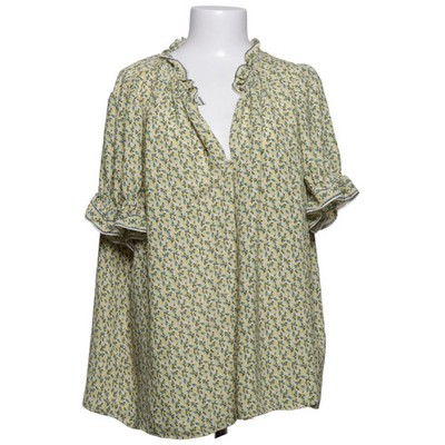 Max Studio, Top, Größe: XXL, model: 3w02d38, Gelb/Grün/Weiß, Polyester #Riu