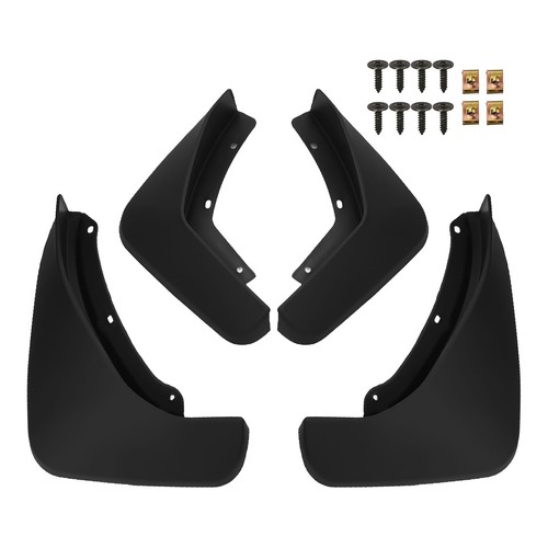 Mud Flaps Splash Guard Indoor Office Replacement ABS Accessories Black - Picture 7 of 12