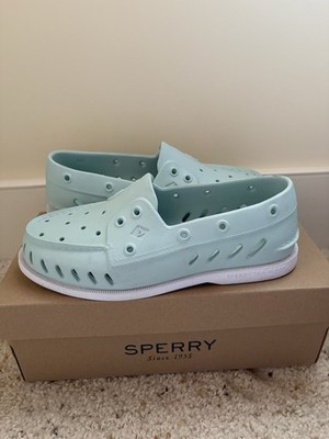 Sperry A/O Float Blue Women s Lightweight Boat Shoes Size 9 Slip Resistant