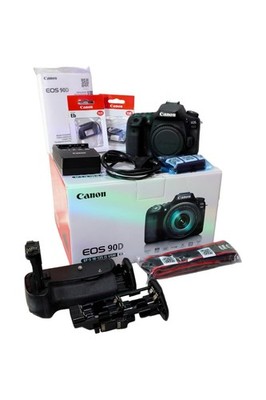 Canon EOS 90D DSLR Body defekt Canon Original- Zubehör Eb & Neewer Griff Bastler