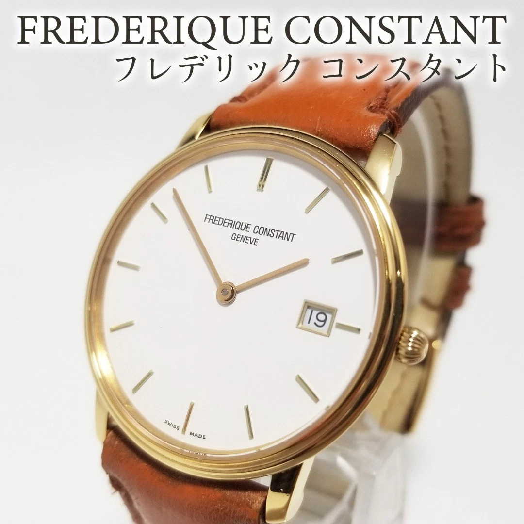 Frédérique Constant Slimline Stainless Steel Case Quartz