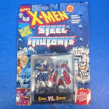 Product Image: 1994 Toy Biz X-Men Steel Mutants Cable vs Stryfe Die Cast Figure Set