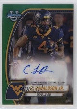2024 Bowman U Chrome Prospect Green Refractor 20/99 CJ Donaldson Jr Auto 0j81