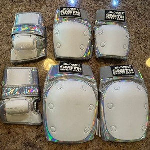 Scabs Smith Safety Gear Elbow Knee Wrist Pads 3-pack Roller safety Sz S Unicorn