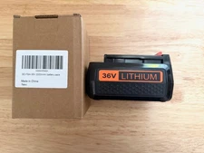 36 Volt For Black & Decker 36V 2.0Ah Max Lithium Battery LBX2040 LBXR36 LSW36