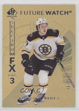 2017-18 SP Authentic Spectrum FX Bounty Gold 46/50 Charlie McAvoy #S-93 0ll