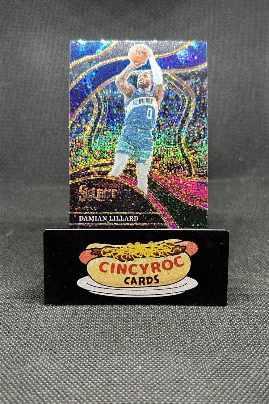 2023-24 Panini Select Damian Lillard Courtside #263 Cosmic