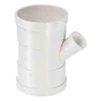 "3\" Bis 1\" Wye Fitting Y-Form Splitterkanal Anschluss FüR Abflussrohr Weiß"
