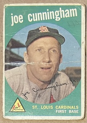 1959 TOPPS BASEBALL CARDS, REPLACE OR FILLER CARDS, DON'T TAKE ADVANTAGE!
