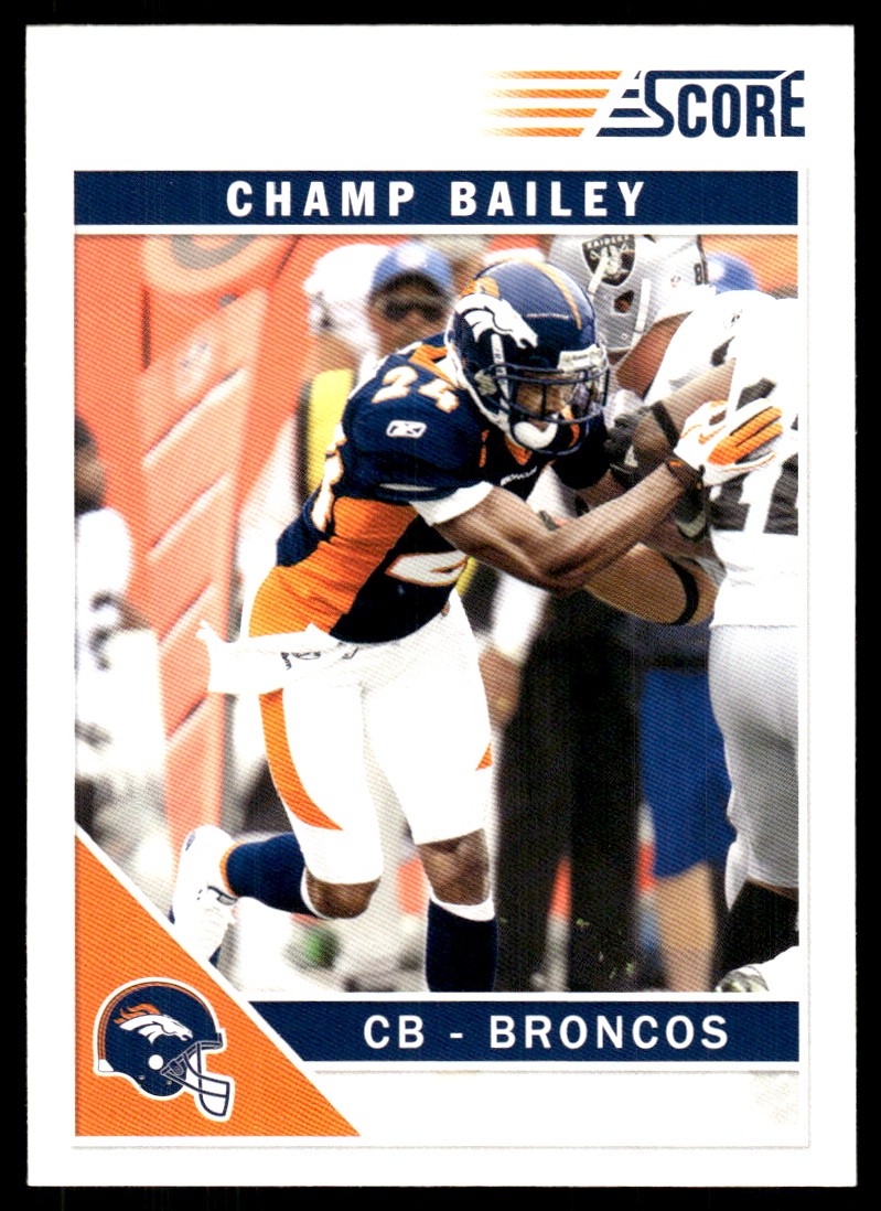 Champ Bailey 2011 Score #85 Denver Broncos NFL READ FREE SHIPPING AutographDen