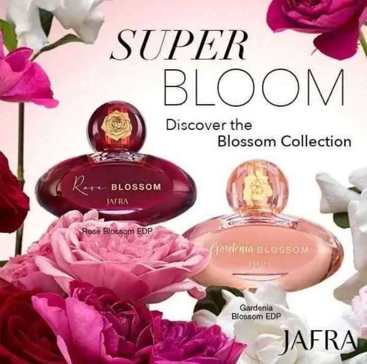 ROSE BLOSSOM (FLORAL SCENT) EAU DE PARFUM 1.7 FL.OZ BY JAFRA NEW- SEALED BOX 📦