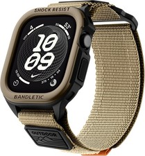 Rugged Case with Band for Apple Watch 49mm, 46mm, 45mm, 44mm, Protective Cover