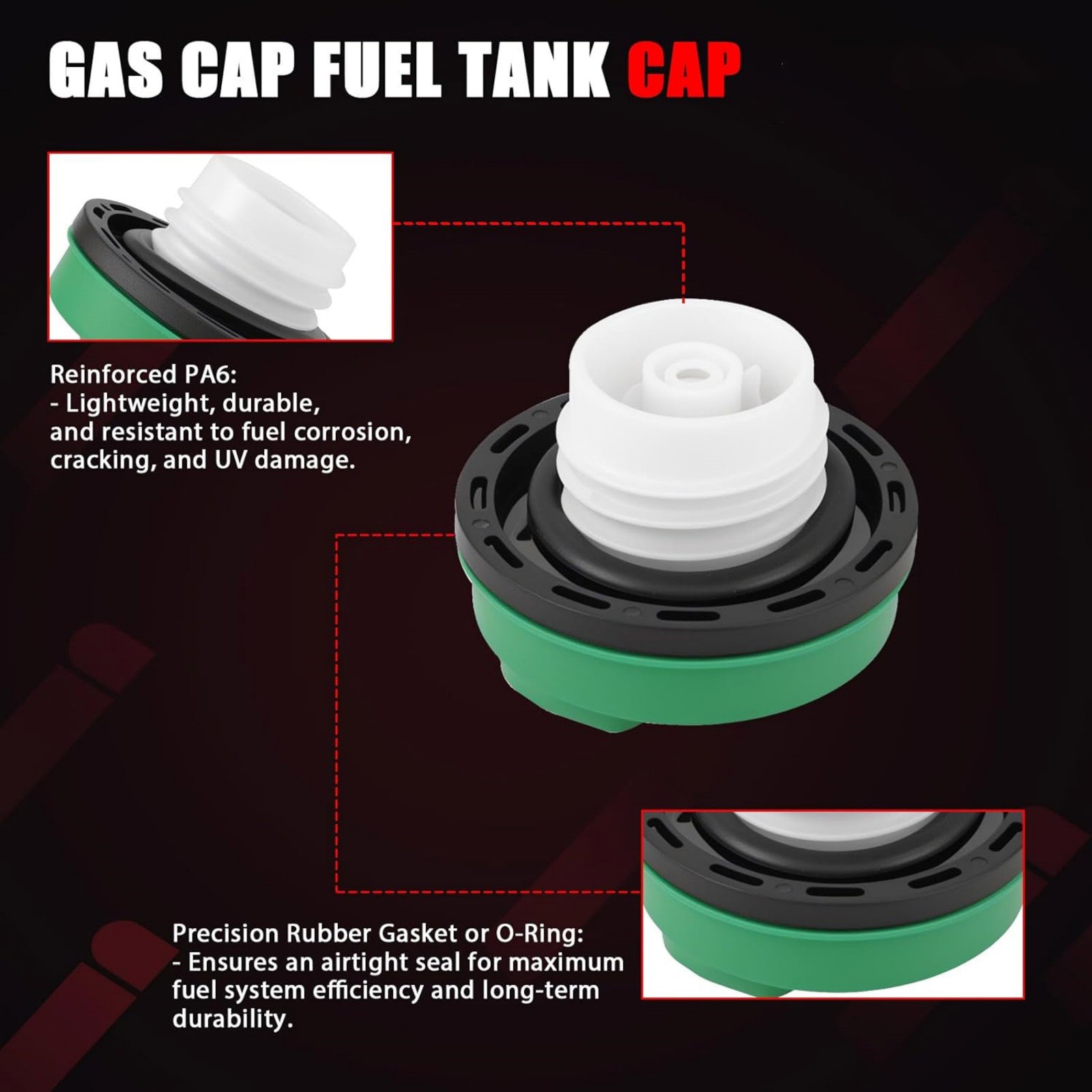 High Quality Locking Diesel Fuel Cap For Chevy Silverado 2500HD 3500HD Vehicles thumbnail 16