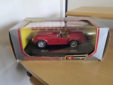 Bburago Ford AC Cobra 427 1965 1/24 Made In Italy Diecast Model