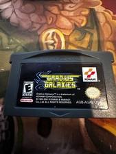 Gradius Galaxies Gameboy Advance *Tested and Working* Good Save Battery