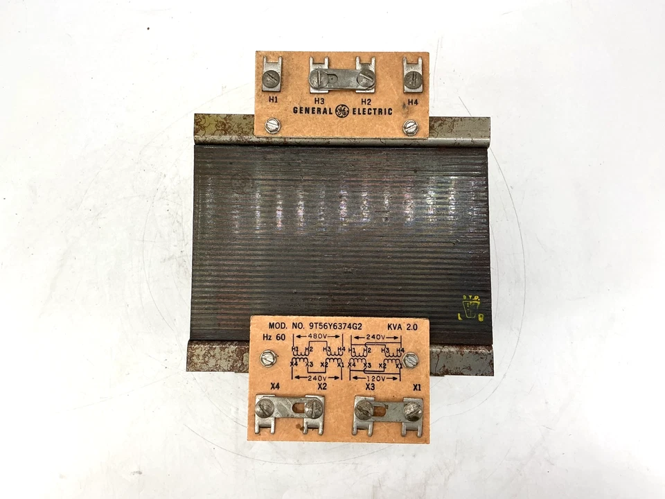Transformador GE General Electric 9T56Y6374G2 2.0KVA 240/480V 120/240V 60HZ - Imagem 3 de 4