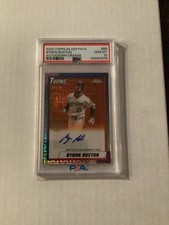 Byron Buxton Orange Auto  /25  PSA 10  TOPPS Chrome 2025
