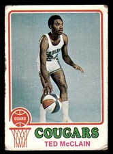1973-74 Topps - Ted McClain #247 Carolina Cougars