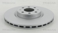 2X Triscan Bremsscheibe 8120 15121C FüR Fiat Opel