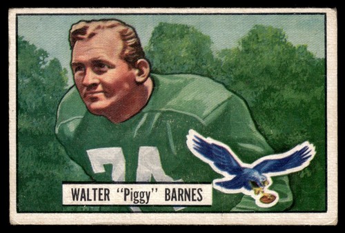 Walter Barnes #48 1951 Bowman card