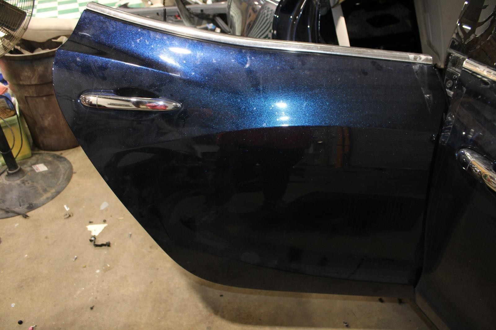 Maserati Ghibli 2014-2020 Rear Right Door shell Blue