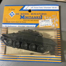Roco Minitanks Nuevo Moderno EE. UU. M-551 Sheridan Scout Tank Z-254 Nuevo de Lote Antiguo