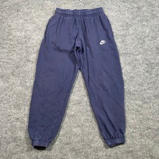 Nike Mens Club Fleece Joggers Navy Blue Sweatpants BV2737-410 Small