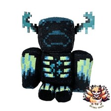 NUEVO Minecraft Esponjoso Guardián Juguete de Peluche Grande Postura Sentada Incluye Juguete Diamante