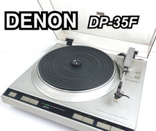 DENON DP-35F Direct Drive Fully Automatic Turntable Quartz Lock Japan Tested
