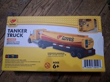 MINIZFIGS LEGO LOVES TRAVEL STOP TANKER TRUCK...