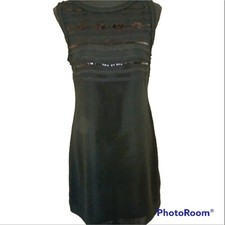 Banana Republic Sequin Accent Mini Dress Sz 4 