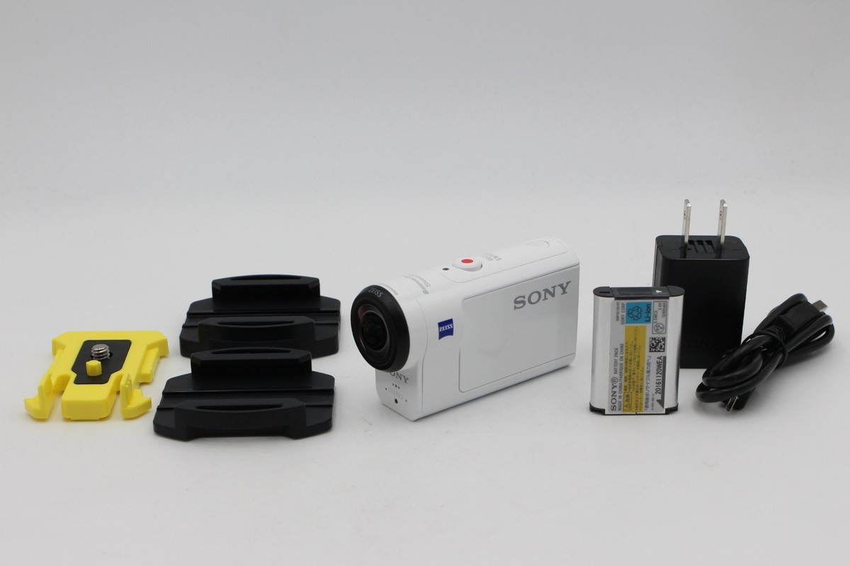 MINT 】SONY HDR-AS300 Action Cam Digital HD Video Camera White JP