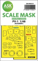 Art Scale Kit 200-M48151 - 1:48 PV-1 Ventura Double-Sided Express Fit Mask For A