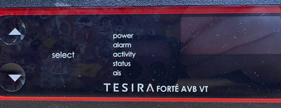 Biamp Systems Tesiraforte AVB VI Digital Audio Signal Processor